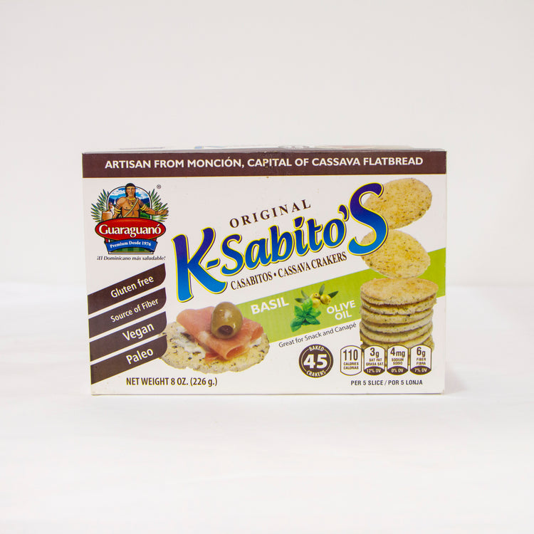 Galletas de albahaca y aceite de oliva