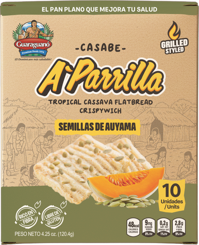 A’PARRILLA Pumpkin seed / Semillas de Auyama 4.25oz (3 Pack)