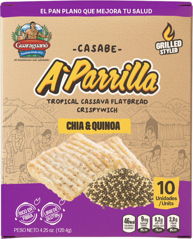 A’PARRILLA Chía & Quinoa 4.5oz (3 Pack)