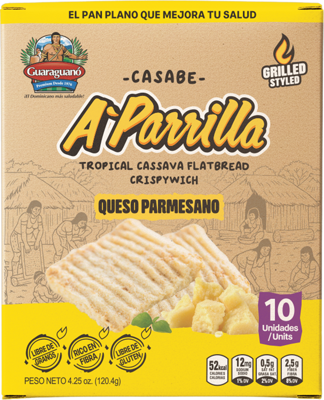 A’PARRILLA Parmesan Cheese 4.25oz (3 Pack)
